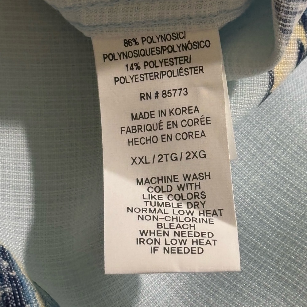 O’Neill Jack O’Neill Collection Fish Print S/S Button Down Shirt Men’s XXL NWT - Picture 7 of 9